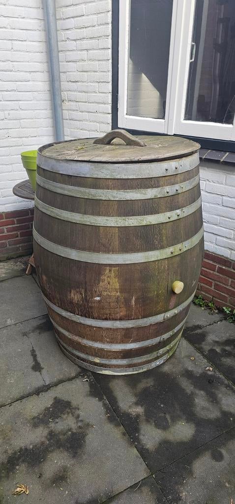 Ijsbad, dompelton 500 liter, Tuin en Terras, Regentonnen, 150 liter of meer, Ophalen, Hout