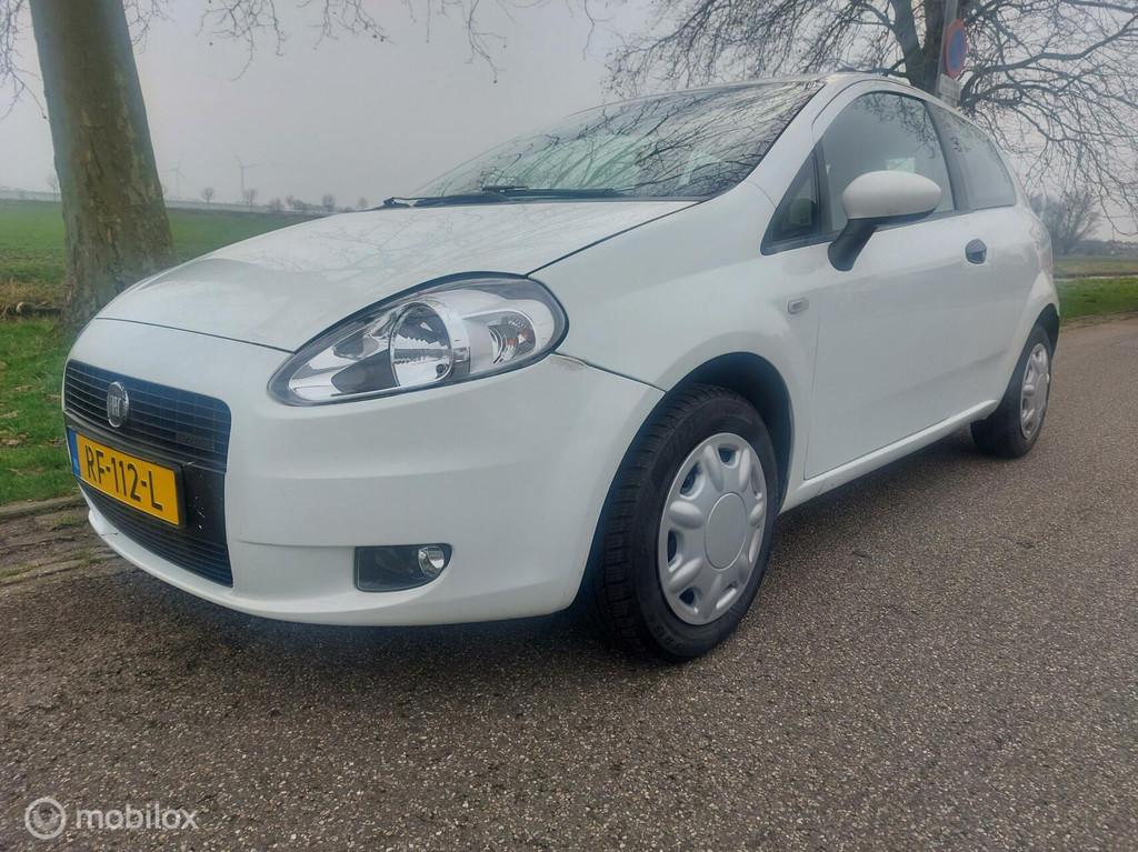 Fiat Grande Punto 1.2 Dynamic, 4 cilinders, Grande Punto, Wit, Bedrijf