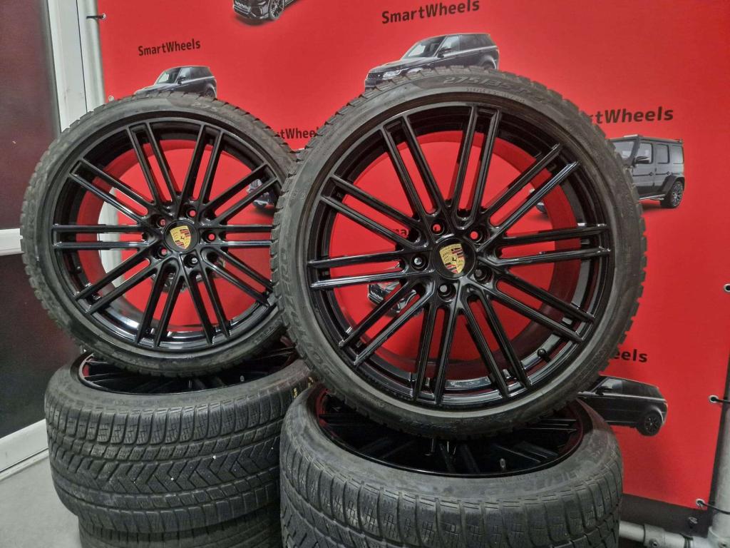 21 inch PORSCHE CAYENNE PANAMERA GTS TURBO VELGEN BANDEN, Niet ingevuld, 275 mm, Banden en Velgen, Niet ingevuld