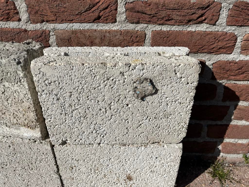 Gebruikte betonblokken voor diverse projecten, Ophalen, Gebruikt, Beton