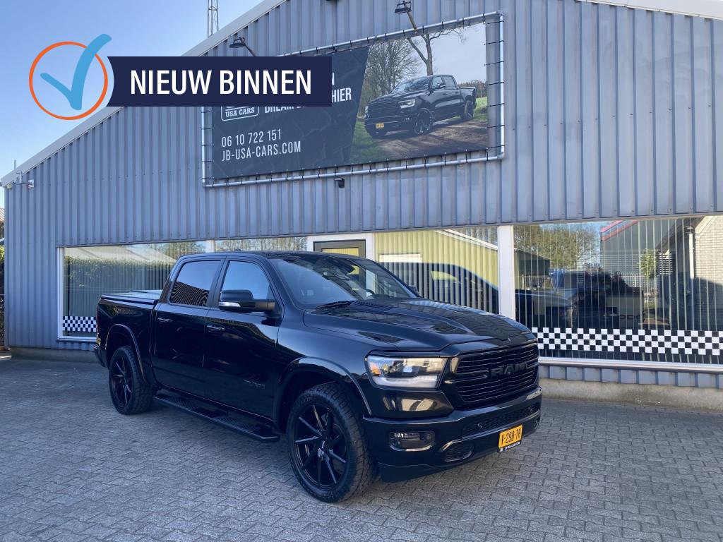 Dodge Ram Sport 5.7 V8 4x4 360 Camera Pano-dak (bj 2019), Auto's, Bestelauto's, Gebruikt, 5654 cc, 402 pk, Zwart