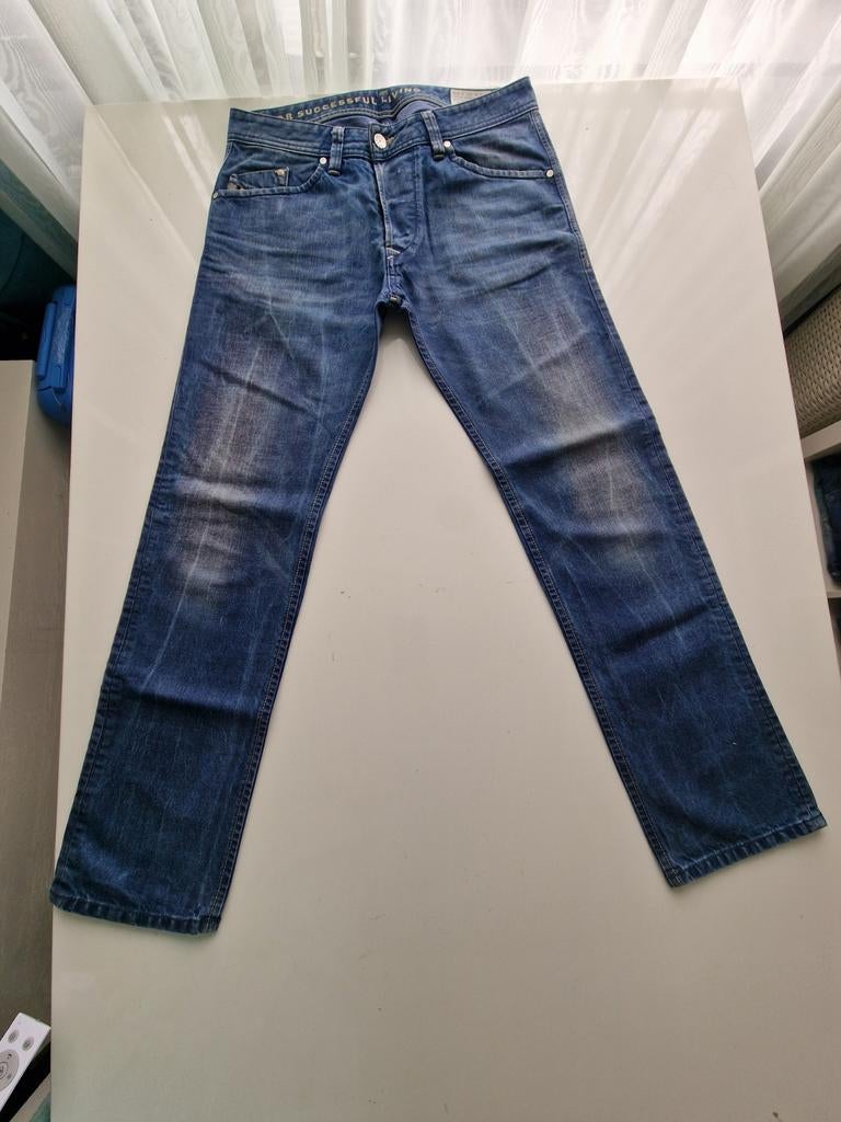 ZGAN CLASSIC DIESEL DARRON REGULAR SLIM TAPERED JEANS 30/30!, Blauw, W32 (confectie 46) of kleiner, Ophalen of Verzenden, Zo goed als nieuw