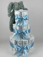 Luiertaart jongen happy horse tut olifant eddy blauw, Ophalen of Verzenden, Nieuw, Kraamcadeau