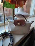 Longchamp Le Pliage Mini Handtas Schoudertas Crème Beige, Ophalen of Verzenden