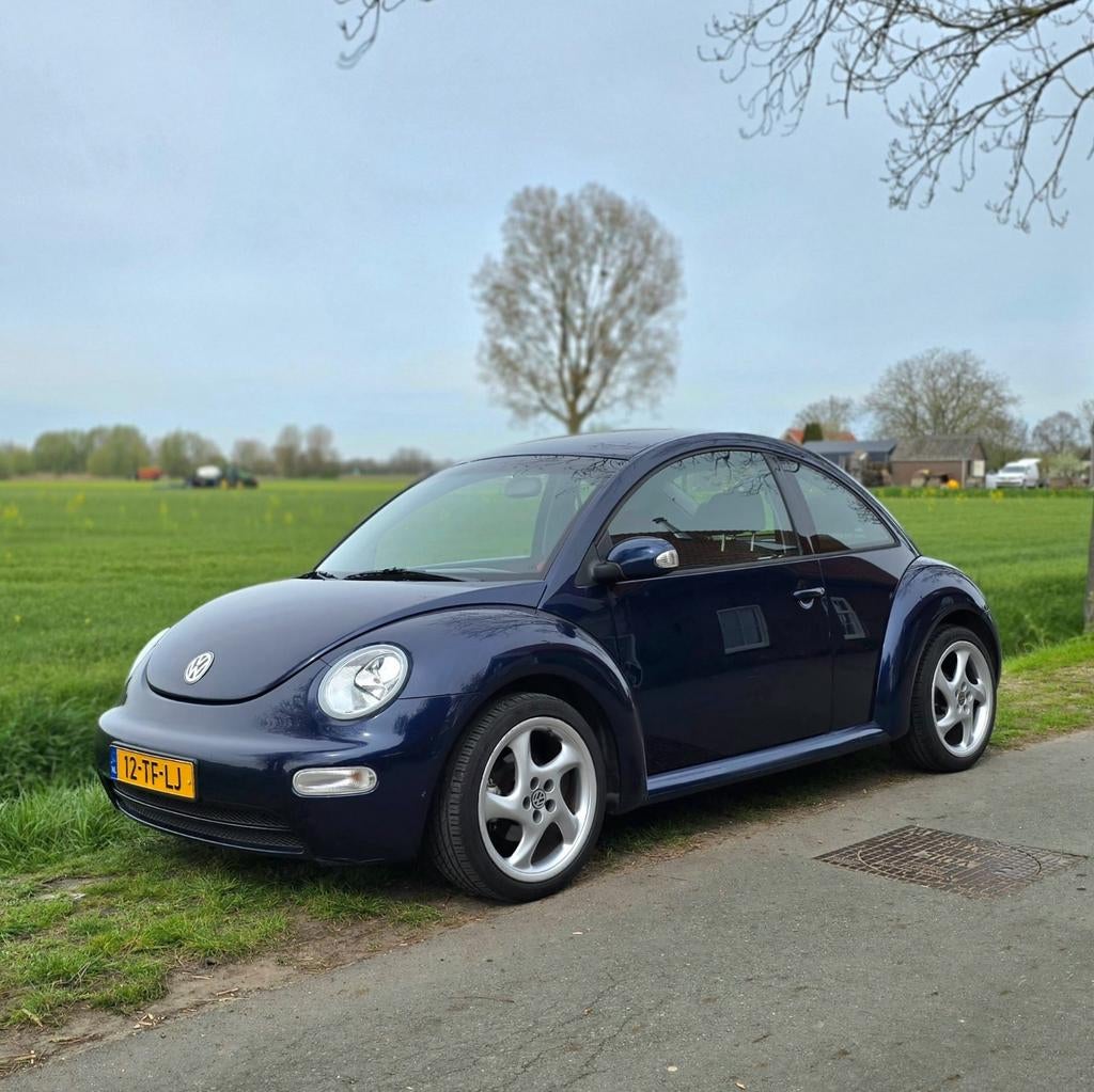 Volkswagen Beetle (Kever) 1.6 75KW 2006 Blauw, Stof, Beetle (Kever), Handgeschakeld, Grijs