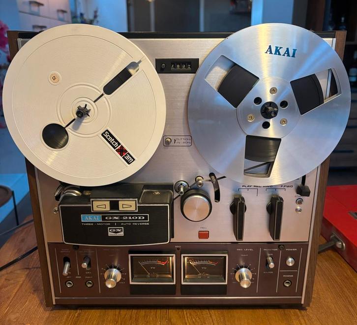 Akai GX-210D Bandrecorder, Audio, Tv en Foto, Bandrecorders, Bandrecorder, Ophalen