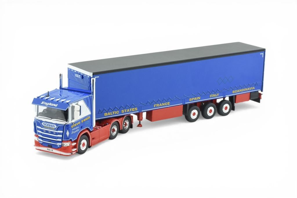 TEKNO SCANIA  NEXT GEN 660R MET  HUIFOPLEGGER STEVE SWAIN, Ophalen of Verzenden, Nieuw, Bus of Vrachtwagen, Tekno