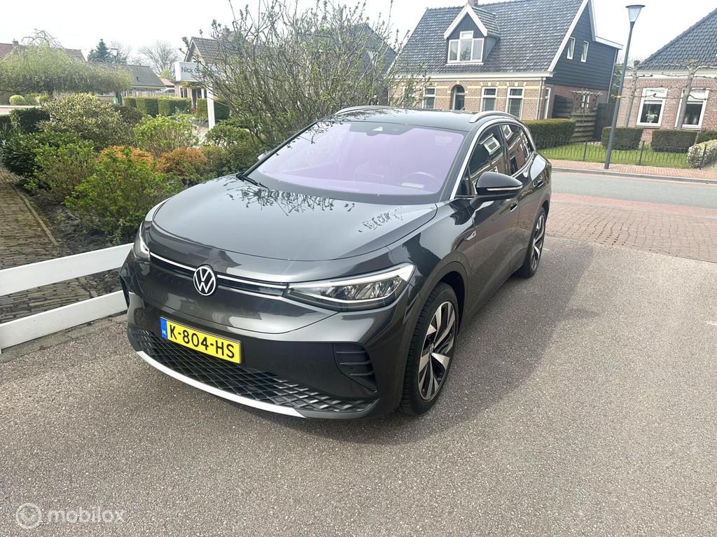 Volkswagen ID.4 First 77 kWh ACHTERUITRIJ CAMERA SFEERVERLIC, Automaat, Achterwielaandrijving, Gebruikt, Met garantie (alle)