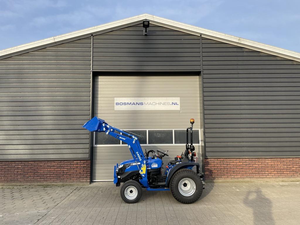 Solis 20 minitractor NIEUW optie gazonbanden - frontlader, Zakelijke goederen, Agrarisch | Tractoren, Nieuw, Overige merken, Tot 2500