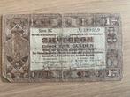 Zilverbon 1 Gulden 1938 - Zeldzaam Nederlands Bankbiljet, Ophalen of Verzenden, 1 gulden, Los biljet
