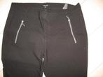 Halflang driekwart MS mode zwarte broek 48 €10,00, Zwart, Maat 46/48 (XL) of groter, Ophalen of Verzenden, Zo goed als nieuw