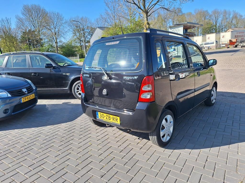 Suzuki Wagon R+ 1.0 Comfort / 156.943 km NAP / Nieuwe APK, Auto's, Suzuki, Voorwielaandrijving, Gebruikt, 31 €/maand, Zwart