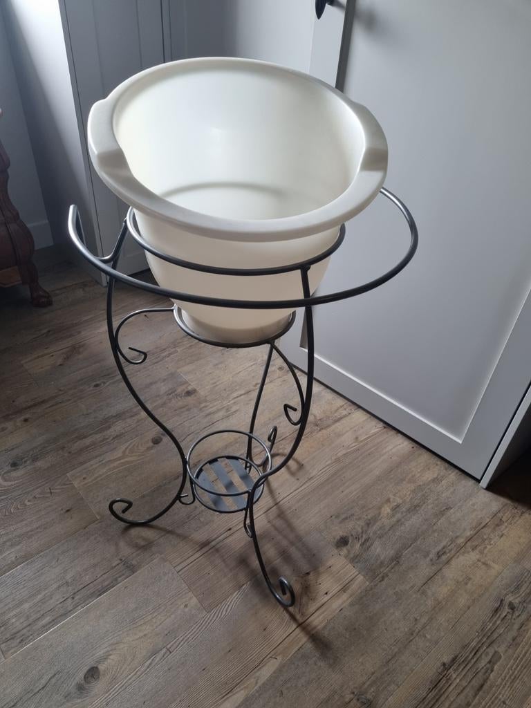 Tummy tub met standaard, Kinderen en Baby's, Babykleding | Overige, Ophalen, Gebruikt, Onbekend, Jongetje of Meisje