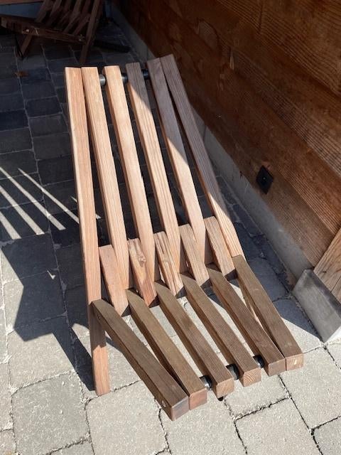 Set van 4 Weltevree fieldchairs, Ophalen, Zo goed als nieuw, Hout, Inklapbaar