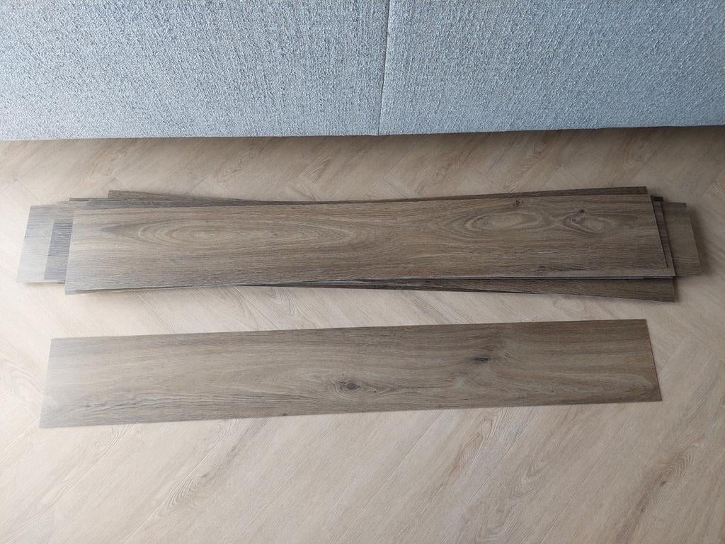 Pvc stroken traprenovatie Warm Brown 130x18cm, Ophalen, Kunststof, 50 tot 150 cm, Nieuw