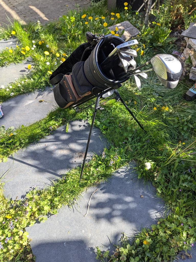 Complete set: Golftas Top Flite met Petron Impala clubs, Ophalen, Zo goed als nieuw, Tas, Overige merken