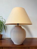 Prachtige Vintage Franse Kostka Tafellamp Jaren '80 Keramiek, Ophalen of Verzenden, Gebruikt, Overige materialen, 50 tot 75 cm