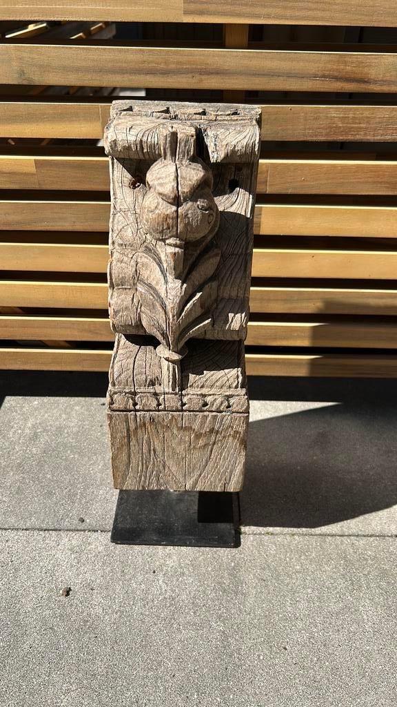 Ornament op statief. Hoffz, Aura Peeperkorn, Ophalen, Zo goed als nieuw, Hout, Landelijk