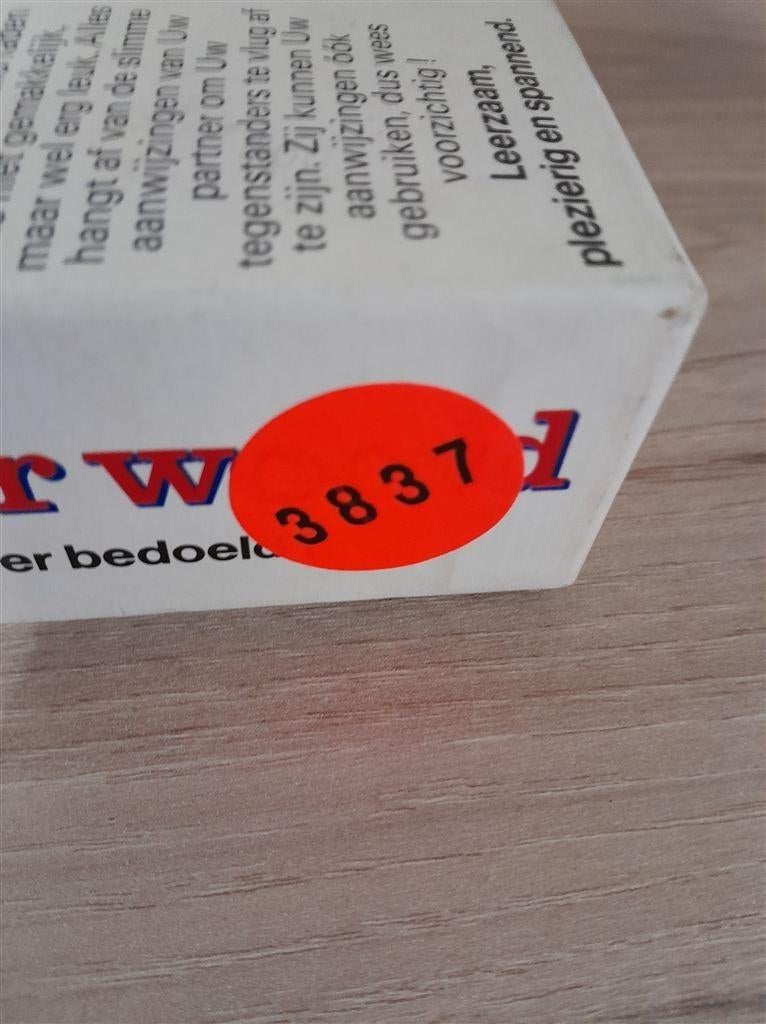 Stop ander woord - s3837, Hobby en Vrije tijd, Gezelschapsspellen | Bordspellen, Verzenden, Zo goed als nieuw