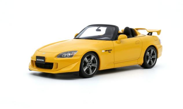 OttoMobile 1:18 Honda S2000 CR New Indy Yellow Pearl 2007, Hobby en Vrije tijd, Modelauto's | 1:18, OttOMobile, -, Nieuw, Ophalen of Verzenden