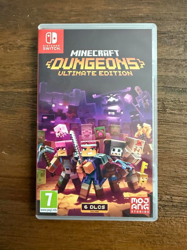Minecraft Dungeons Ultimate Edition - Nintendo Switch, Avontuur en Actie, Eén computer, Ophalen of Verzenden, Zo goed als nieuw