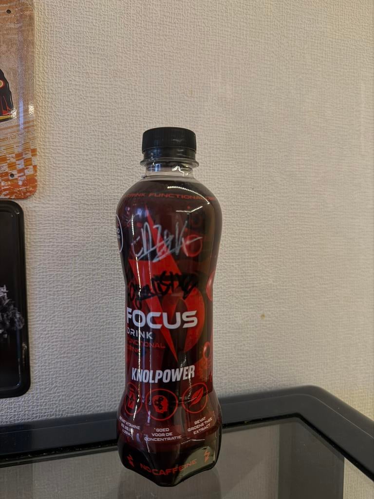 Focus drink met handtekeningen, Ophalen of Verzenden, Nieuw, Verpakking