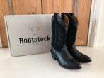 Bootstock zwarte cowboylaarzen 35 als nieuw, Meisje, Ophalen of Verzenden, Laarzen, Zo goed als nieuw