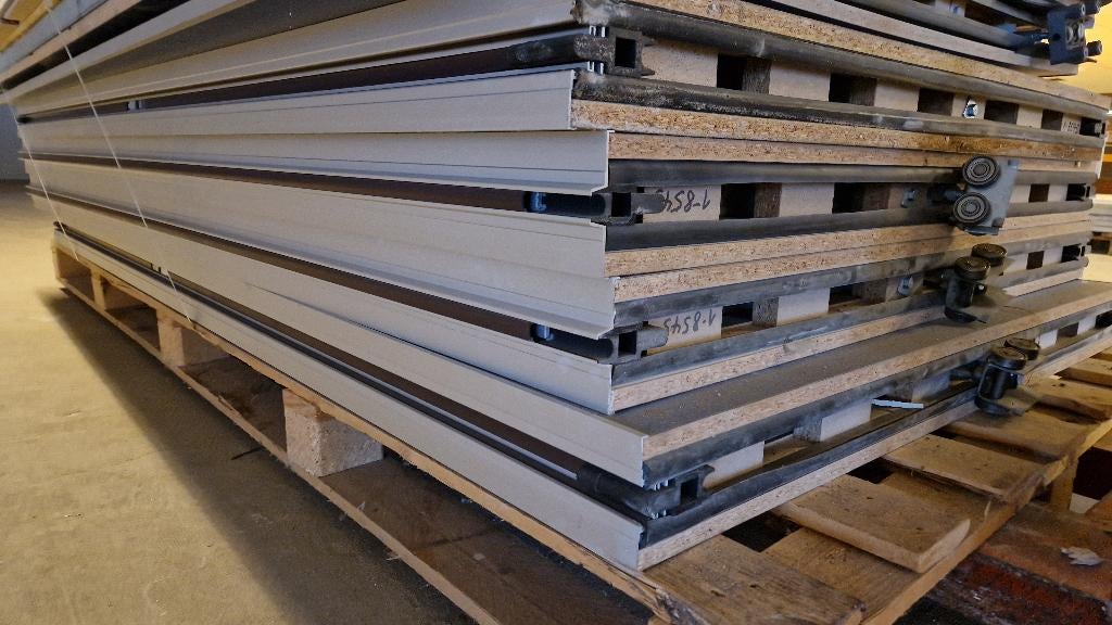 Schuifwand systeemwand scheidingswand merk alco ( 374 ), Doe-het-zelf en Verbouw, Deuren en Horren, Ophalen, Gebruikt, Binnendeur