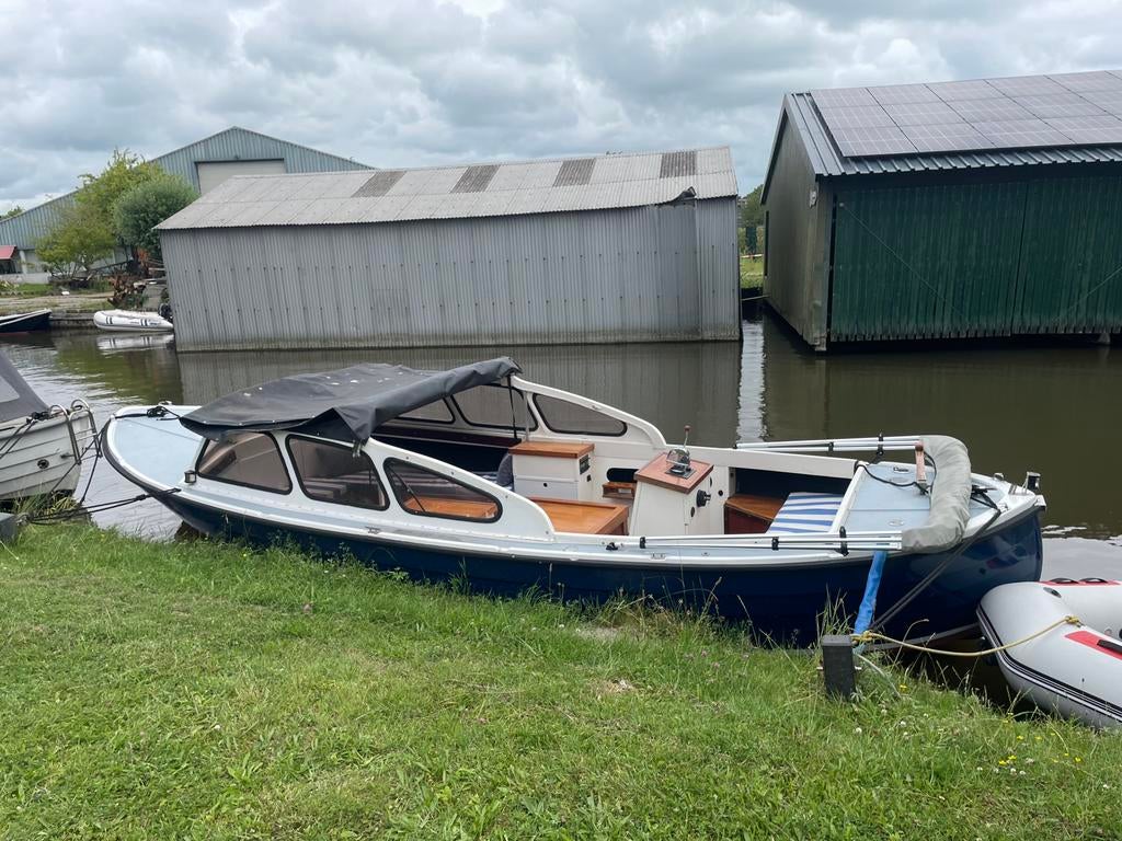 Polar sloep 6 meter, Watersport en Boten, Motorboten en Motorjachten, Ophalen, 10 tot 30 pk, Gebruikt, Binnenboordmotor