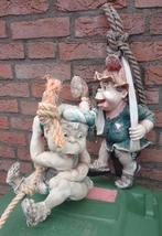 2 X Hang Laaf, Ophalen of Verzenden, Gebruikt, Beeldje of Poppetje