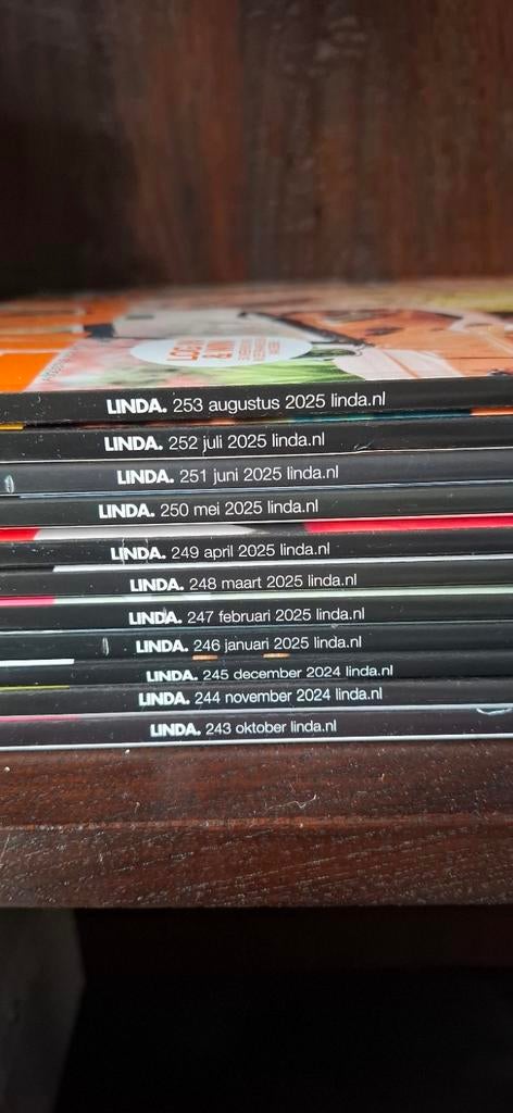 11 Linda tijdschriften: oktober 2004 t/m augustus 2025, Boeken, Ophalen of Verzenden, Gelezen, Glossy