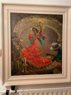 Schilderij André Gior, flamingo of fado danseres, Ophalen