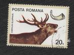 Fauna - Dieren - (Edel-) Hert - Roemenie - 20-b - gebr, Ophalen of Verzenden, Gestempeld, Dier of Natuur