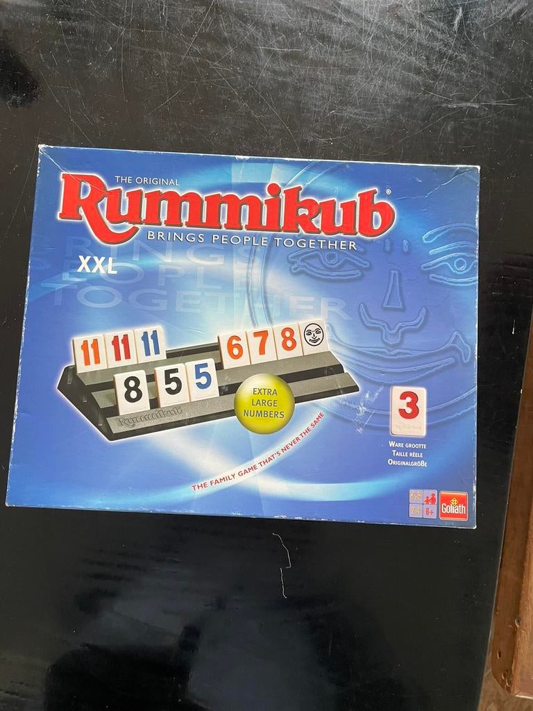 Rummikub xxl, Ophalen of Verzenden, Zo goed als nieuw