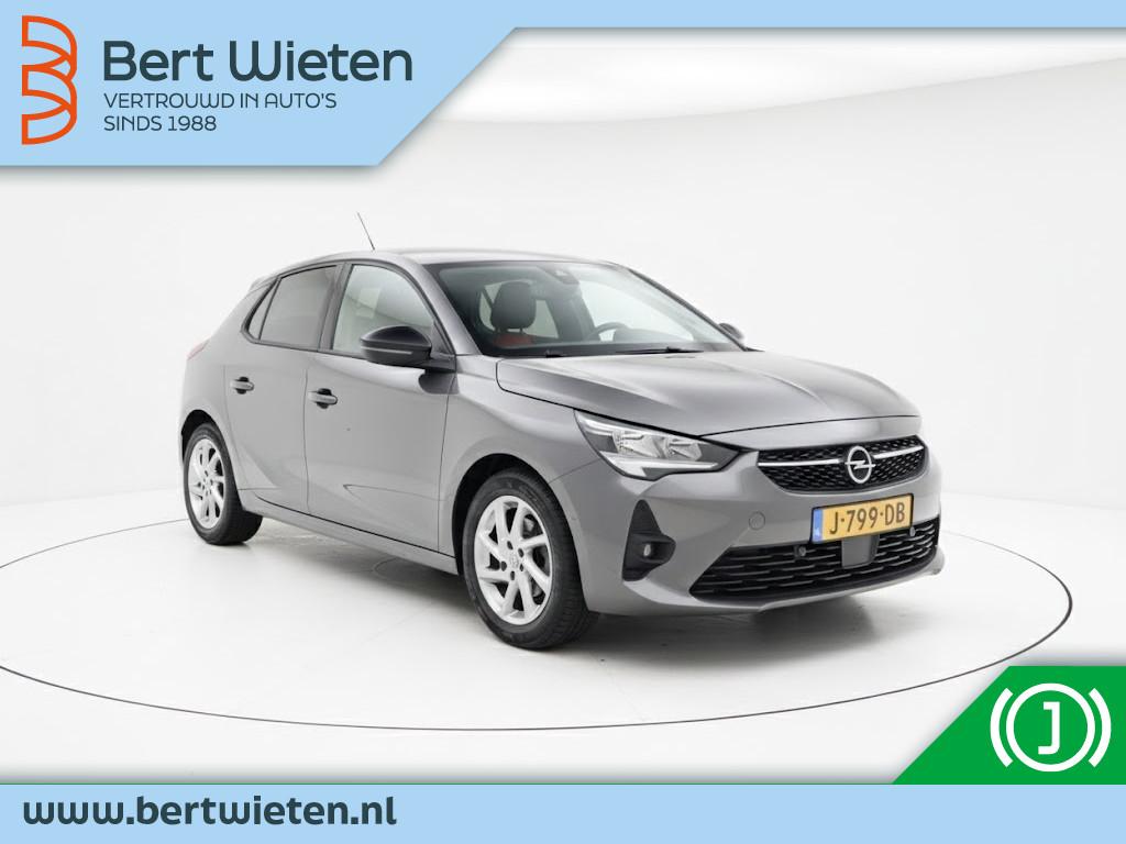Opel Corsa 1.2 GS Line | Geen Import | Navi | Airco | Automa, Auto's, Automaat, 101 pk, Gebruikt, Leder en Stof