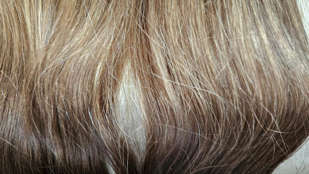 Matjes echt haar donkerblond en bruin 30 cm, Sieraden, Tassen en Uiterlijk, Uiterlijk | Haarverzorging, Ophalen of Verzenden