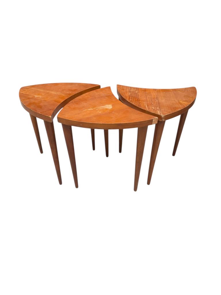 Design bijzettafeltjes, jaren 50, Antiek en Kunst, Antiek | Overige Antiek, Ophalen