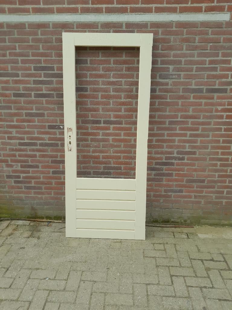 Hardhouten buitendeuren nieuw (nr114), Doe-het-zelf en Verbouw, Ophalen, Nieuw, Buitendeur, 200 tot 215 cm