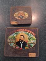 Oude sigaren niet meer om te roken, Verzamelen, Rookartikelen, Aanstekers en Luciferdoosjes, Ophalen of Verzenden, Tabaksdoos of Verpakking