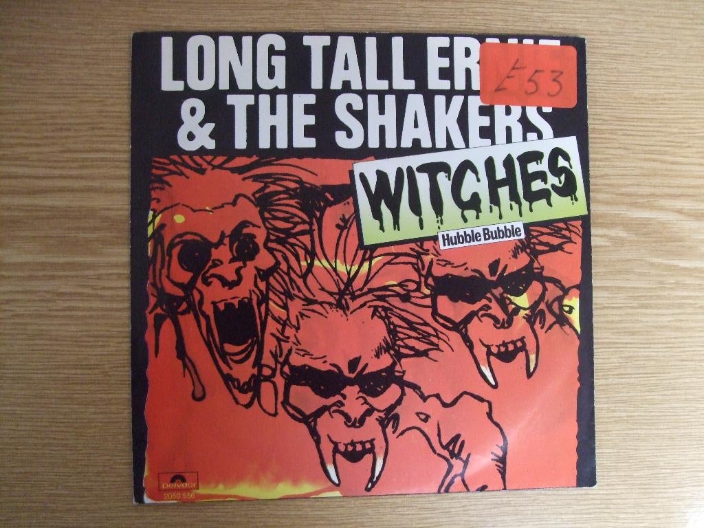 LONG TALL ERNIE & THE SHAKERS      WITCHES / SATISFY ME, Cd's en Dvd's, 7 inch, Single, Ophalen of Verzenden, Rock en Metal