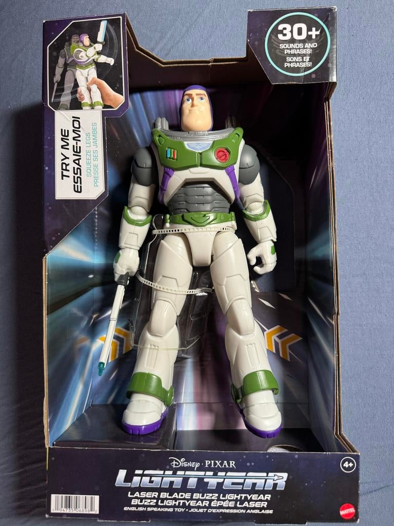 Buzz Lightyear actiefiguur met geluid, Ophalen of Verzenden, Nieuw