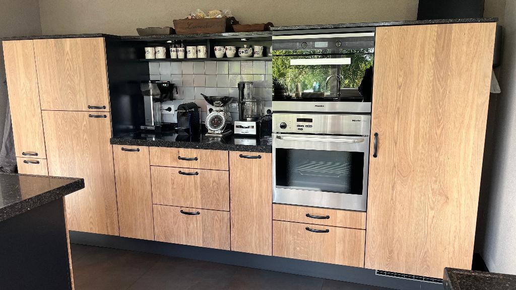 Eikenhouten of  keukendeurtjes in kleur op maat., Crème, Nieuw, Minder dan 100 cm, 25 tot 50 cm