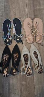 Zo goed als nieuwe  la strada zomerschoenen! Maar 40, Zwart, Ophalen of Verzenden, Sneakers of Gympen, La Strada