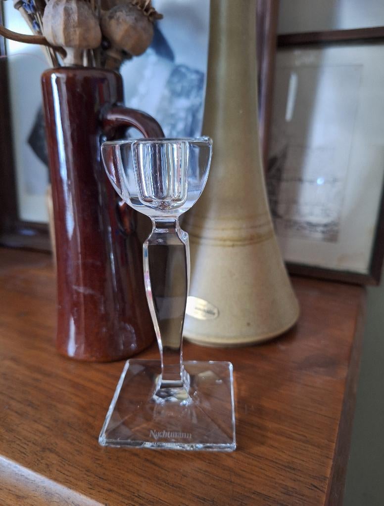 Nachtmann kristallen kandelaar, Ophalen of Verzenden, Kristal