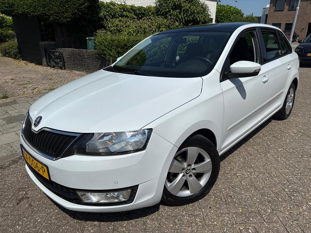Skoda Rapid Spaceback 1.2 TSI Greentech JOY, Auto's, Gebruikt, Euro 6, 4 cilinders, Alcantara