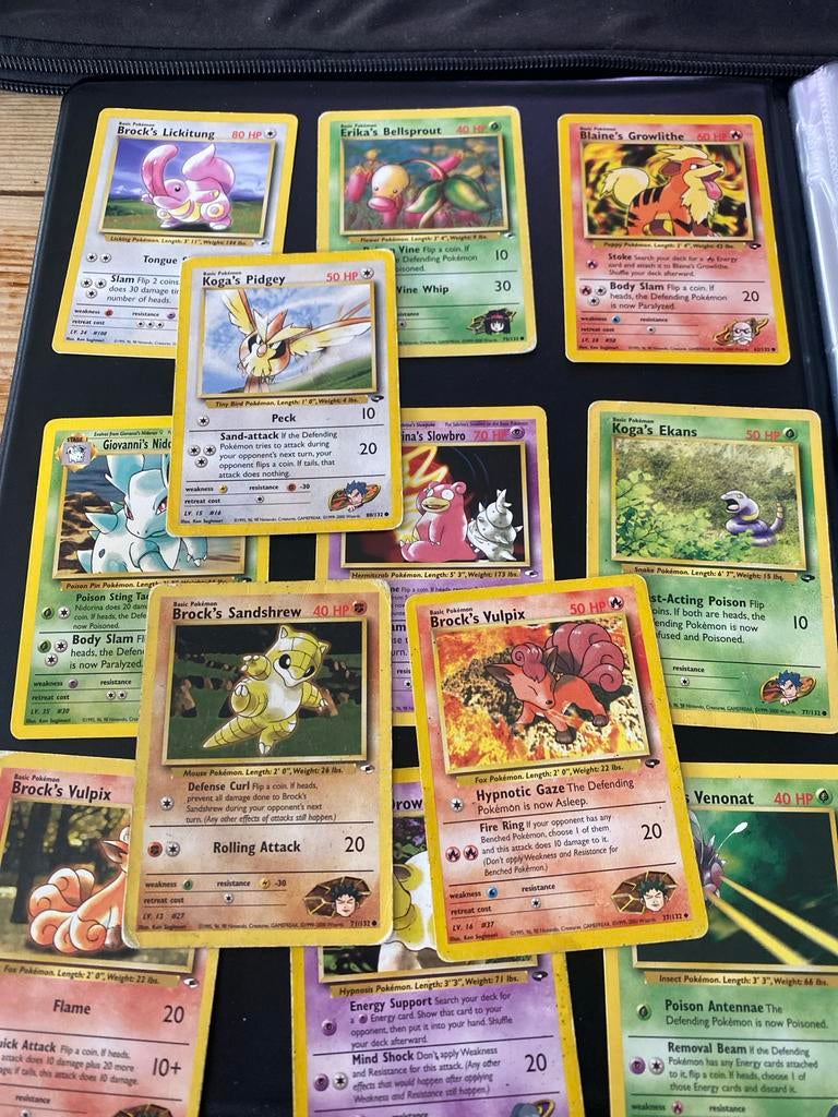 Pokémon kaarten collectie - Diverse zeldzame kaarten, Ophalen, Gebruikt