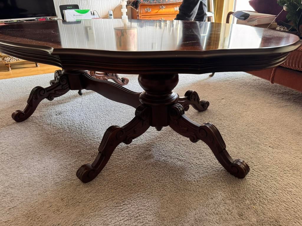 Barok salontafel 1,80m lang, Antiek en Kunst, Antiek | Meubels | Tafels, Ophalen of Verzenden