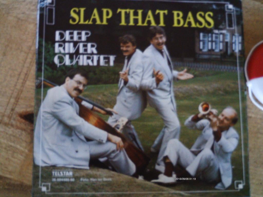 deep river quartet - ol' time spiritual / slap that bass 24a, 7 inch, Ophalen of Verzenden, Pop, Single
