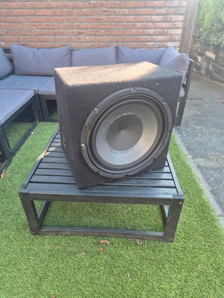Subwoofer Massive speaker auto, Auto diversen, Autospeakers, Ophalen of Verzenden
