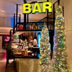 Vintage Neon Sign "BAR" - Geel, werkend, incl. transformator, Ophalen